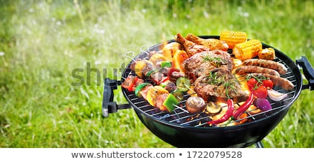 Stock photo: Barbecue