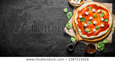 ストックフォト: Gourmet Rolled Pizza