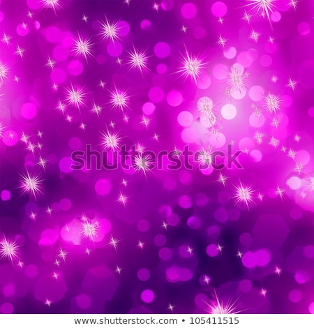 Stockfoto: Purple Background With Snowflakes Eps 8