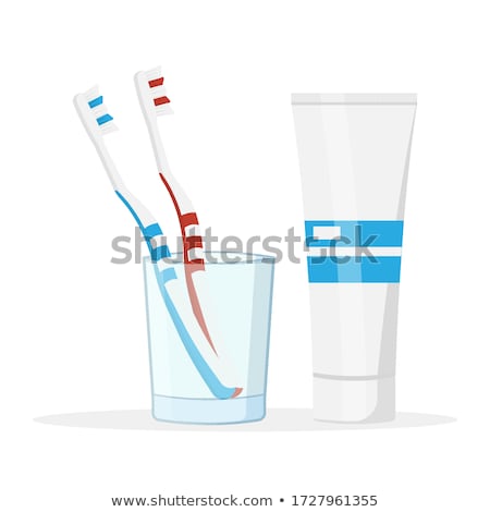 Stockfoto: Toothbrush In A Glass