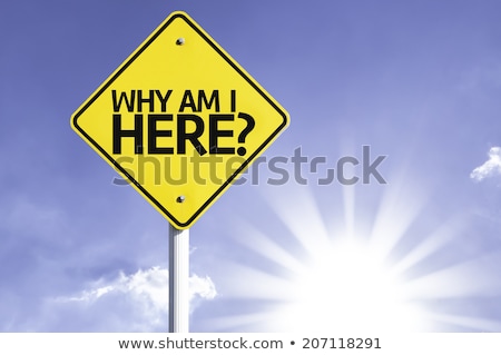 Zdjęcia stock: Why Are We Here