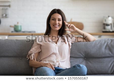 Zdjęcia stock: Attractive Brunette Beauty Posing