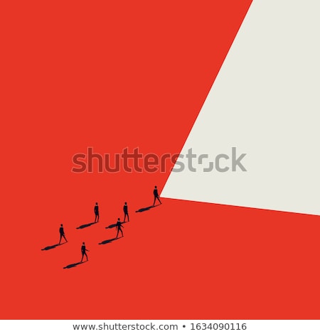 Stockfoto: Business Ambition Concept Vector Illustration