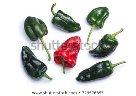 [[stock_photo]]: Whole Poblano Ancho Pepper Paths