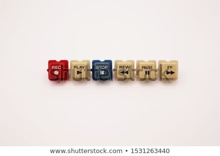 Stock fotó: Cassette Player Buttons