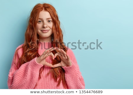 Stock fotó: Portrait Of Passionate Girl