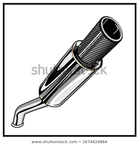 Foto stock: Muffler Exhaust