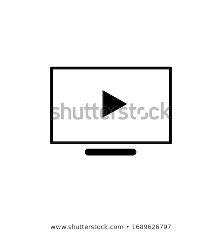 Stock photo: Vector Icon Television