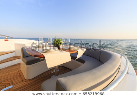 Foto stock: Luxury Yacht