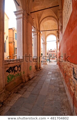 Venice Italy Scuola San Rocco Back View Foto stock © keko64