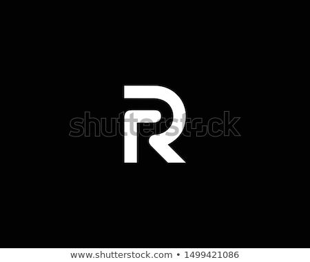 Stok fotoğraf: Letter R