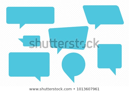 Stockfoto: Chat Bubble Sign Symbol