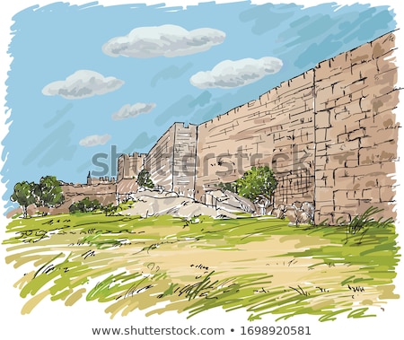 Zdjęcia stock: Ancient City Wall