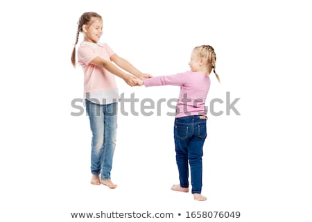 Stock photo: Two Coupled Hands Isolated On White Background