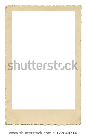 Photo Frames Isolated Over White Stok fotoğraf © Dinga