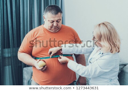Zdjęcia stock: Diagnosis - Overweight Medical Concept