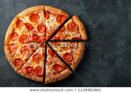 Stockfoto: Pizza Pepperoni