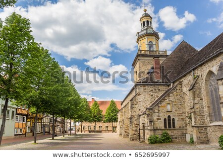 Foto stock: St Nicolai Church In The Historical Center Of Rinteln