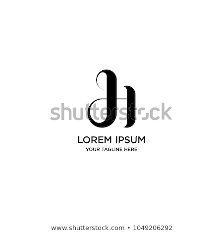 Foto stock: H Logo Element Letter Icon Symbol Vector Illustration
