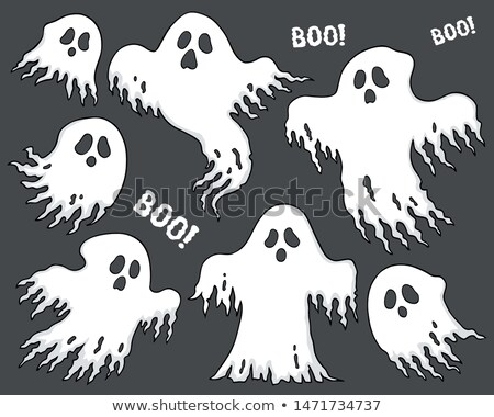 Stockfoto: Ghosts Thematic Set 7