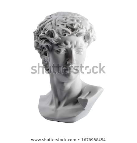 Stok fotoğraf: Lçı · Heykeli · Mans · Head