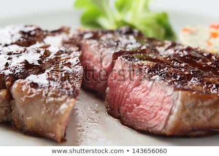 Stockfoto: Peaces Of Meat With Garnish