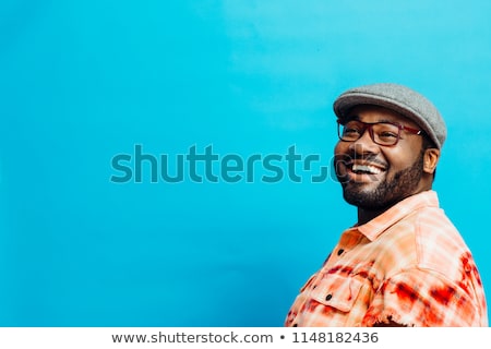 Zdjęcia stock: Cheerful Chubby Man