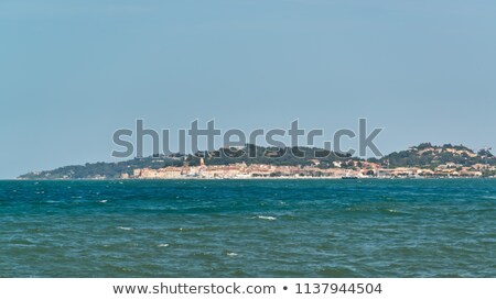 Сток-фото: St Tropez - Wiev From The Sea