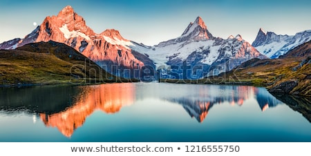 Foto stock: Mountains Lake