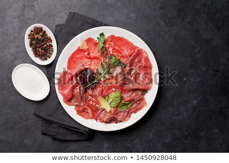 Stock photo: Beef Carpaccio