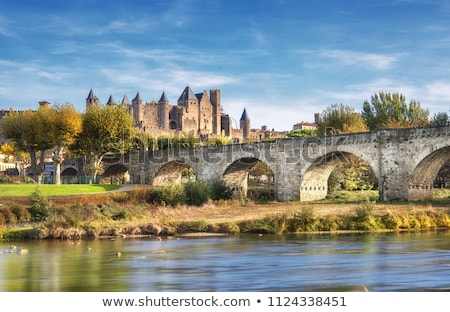 Stock photo: Medieval Castle Of Carcassonne France