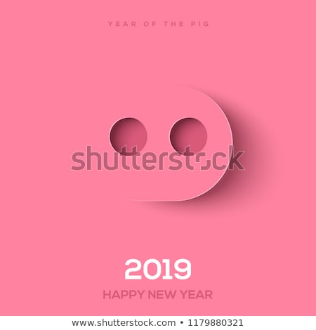 Imagine de stoc: Chinese New Year 2019 Pig Snout