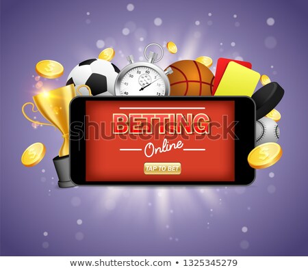 Stock fotó: Basketball Ball Betting And Gambling Icon Vector Illustration