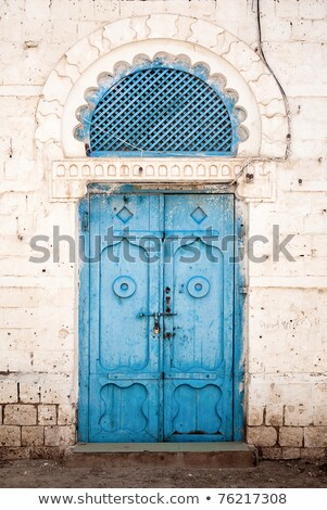 ストックフォト: Doorway In Massawa Eritrea Ottoman Influence