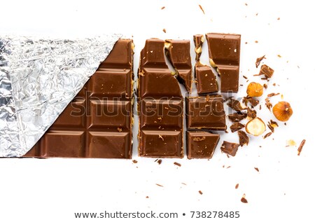 Zdjęcia stock: Delicious Sparse Chocolate Bars Background