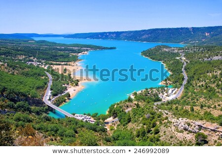 Landscape At The Saint Croix Lake Imagine de stoc © LianeM