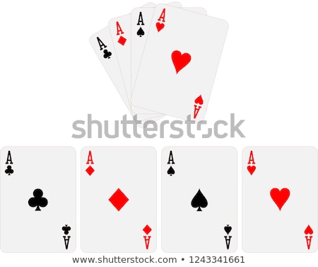 Stockfoto: The Four Aces Of Poker