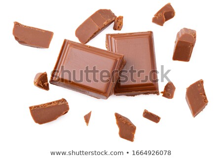 ストックフォト: Set Of Tasty Chocolates Isolated On A White Background