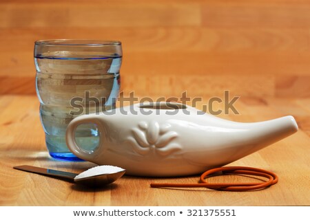 Blue Neti Pot Foto stock © Koldunov