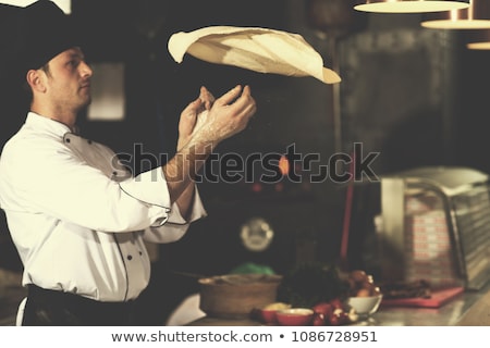 Foto stock: Hef · de · pizza