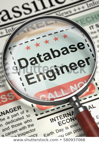 [[stock_photo]]: Database Administrator Wanted 3d