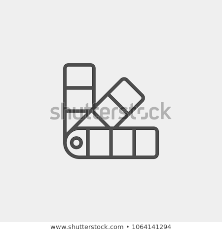 Foto stock: Color Samples Icon