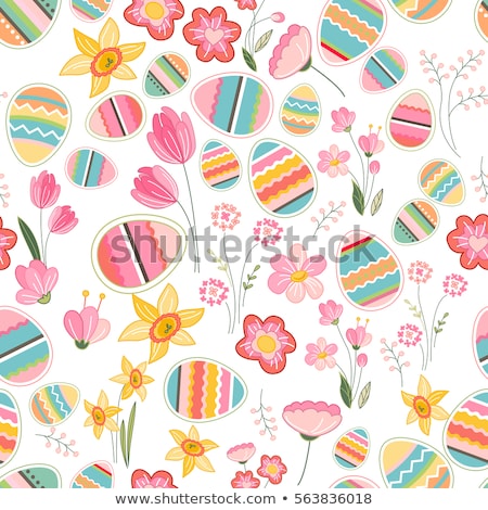 [[stock_photo]]: Spring Easter Patterns Vector Seamless Backgrounds