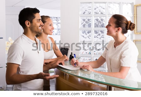 [[stock_photo]]: Couple Visiting Doctor At Family Planning Clinic