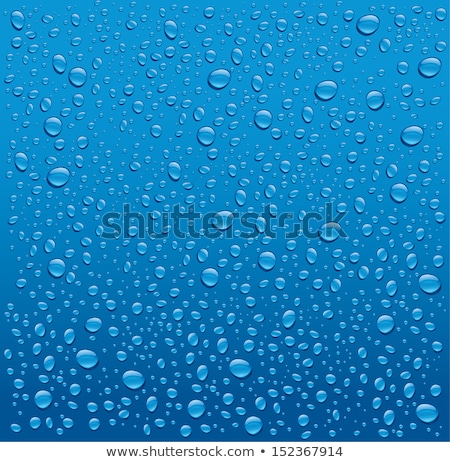 Сток-фото: Green Background With Water Drops