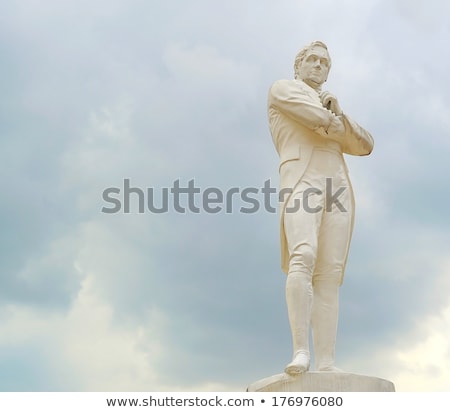 Stock fotó: Tomas Stamford Raffles Statue