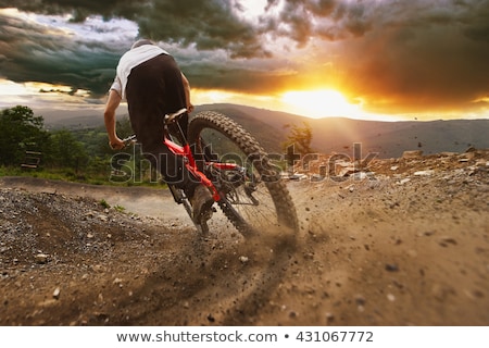 Stok fotoğraf: Mountain Bike Trail