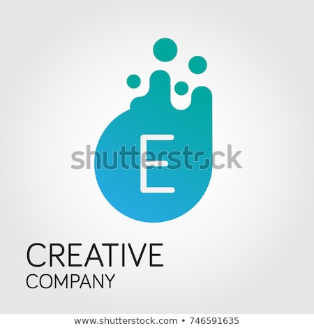 Stok fotoğraf: Colorful P Letter Logo Icon Mosaic Pattern Design Template Eleme