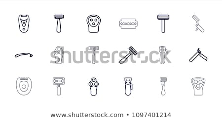 Foto stock: Razor Icon