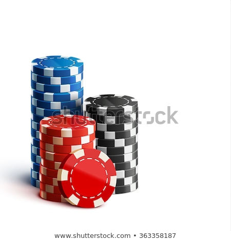 Stock fotó: Stacks Of Poker Chips